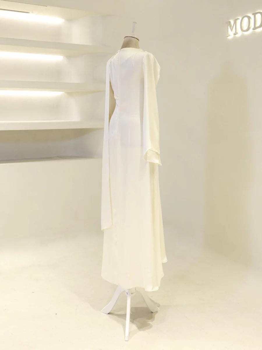 Seraphine Evening Gown- Ecrou