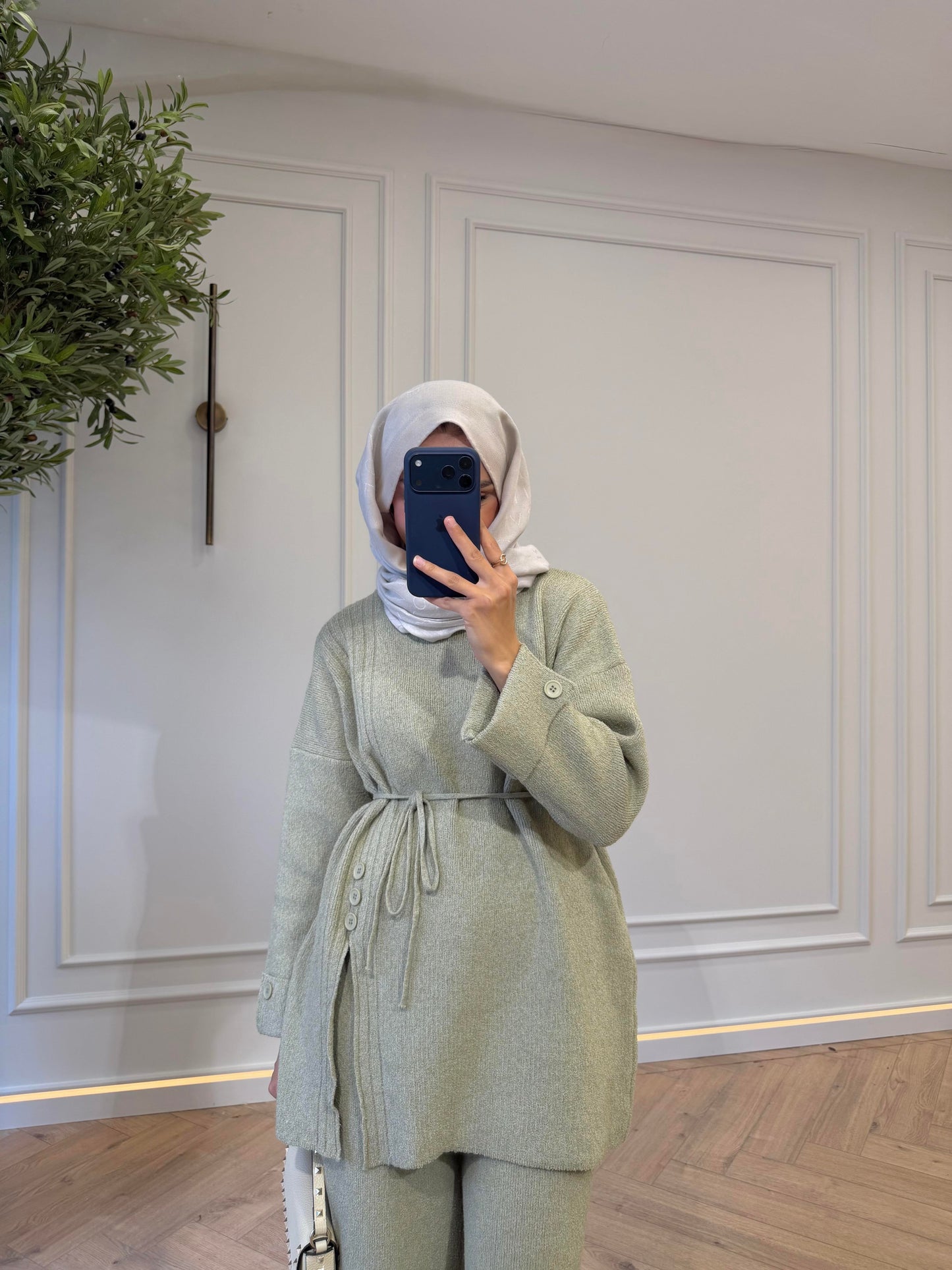 Knit Two-Piece Set – Mint