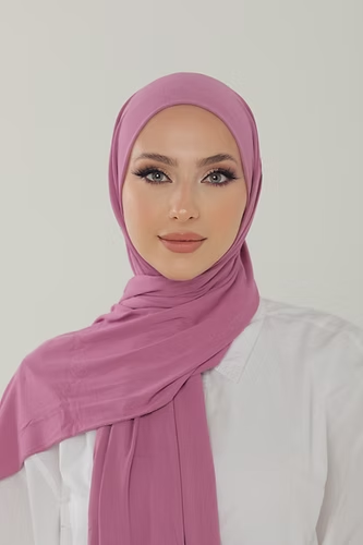 Sweet Lilac Premium Viscose Jersey Shawl | Luxurious Drape, Non-Slip Fabric