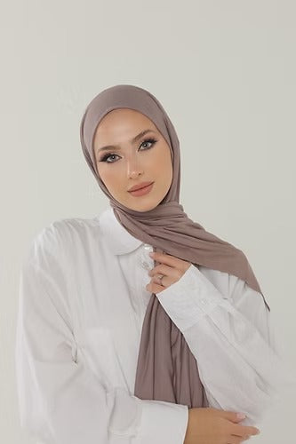 Premium Viscose Jersey Shawl | Luxurious Drape, Non-Slip Fabric