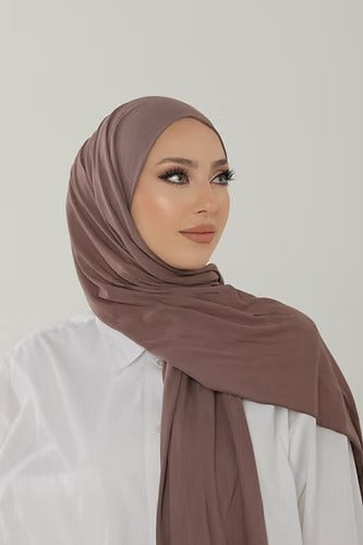 Fig Premium Viscose Jersey Shawl | Luxurious Drape, Non-Slip Fabric