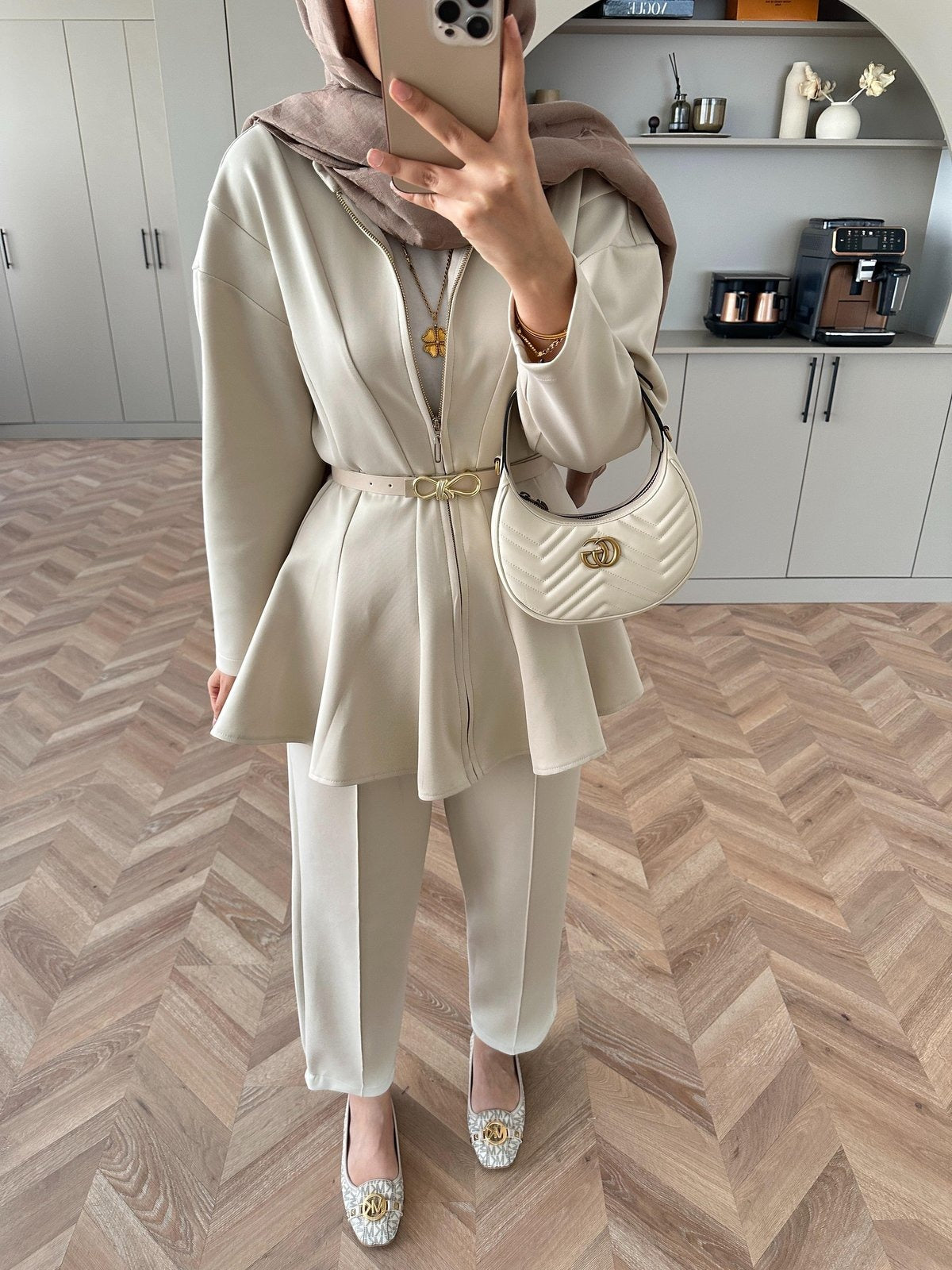 Premium Scuba Fabric Two-Piece Set