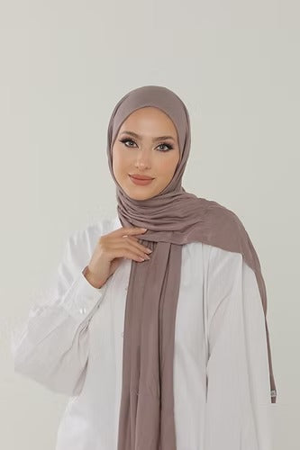 Premium Viscose Jersey Shawl | Luxurious Drape, Non-Slip Fabric
