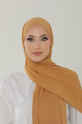 Biscof Premium Viscose Jersey Shawl | Luxurious Drape, Non-Slip Fabric