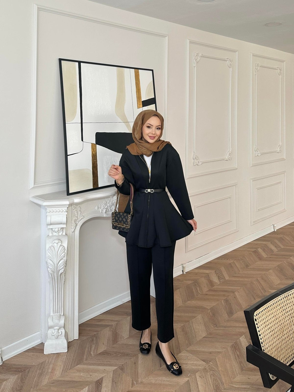 Premium Scuba Fabric Two-Piece Set