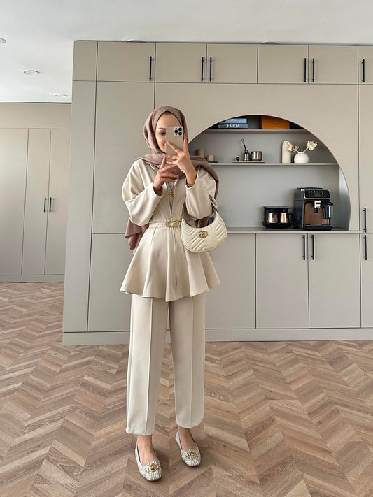 Premium Scuba Fabric Two-Piece Set