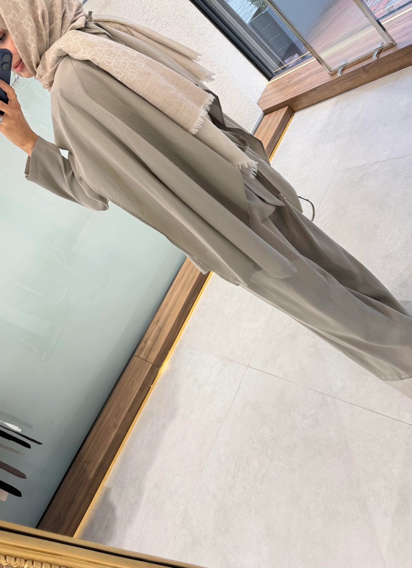 Vanilla Cape Set – Stone