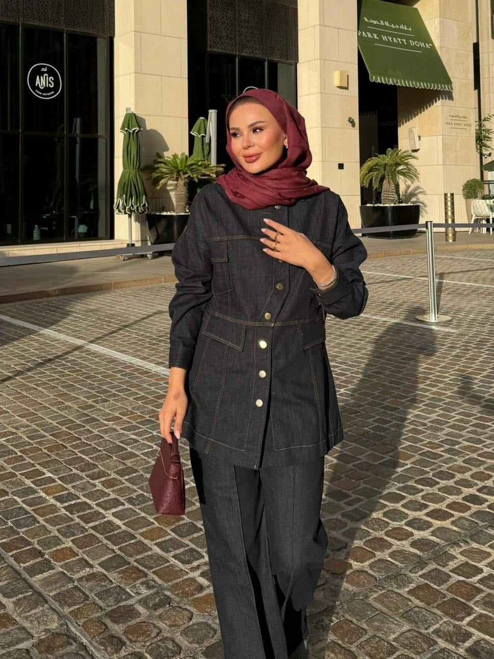 Manche Denim Set – Denim Blue