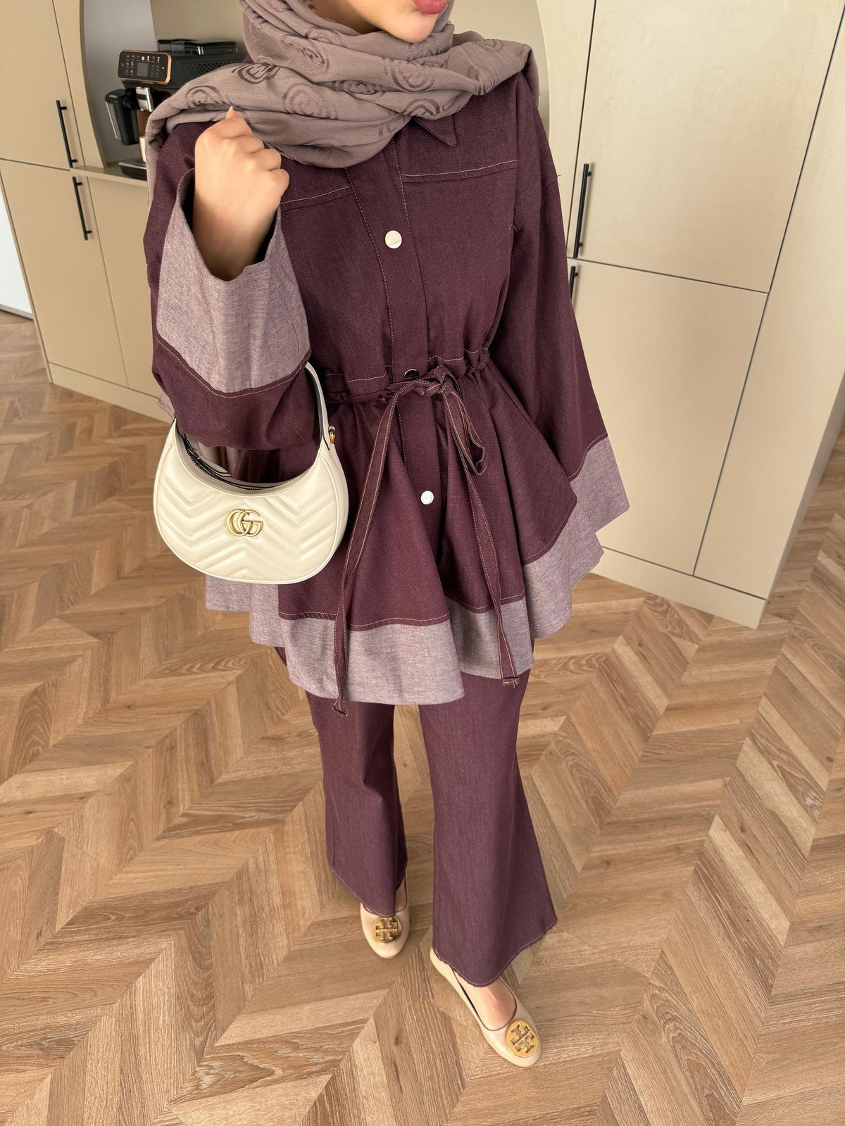 Cherry Gisa Two-Piece Set