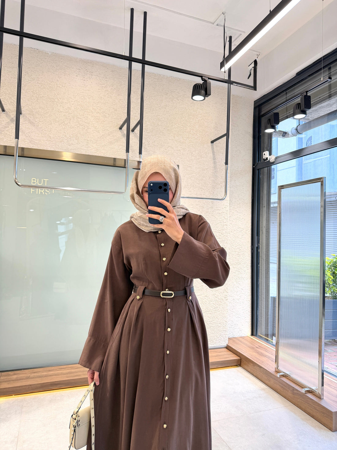 Premium Tencel™ Dress - Brown