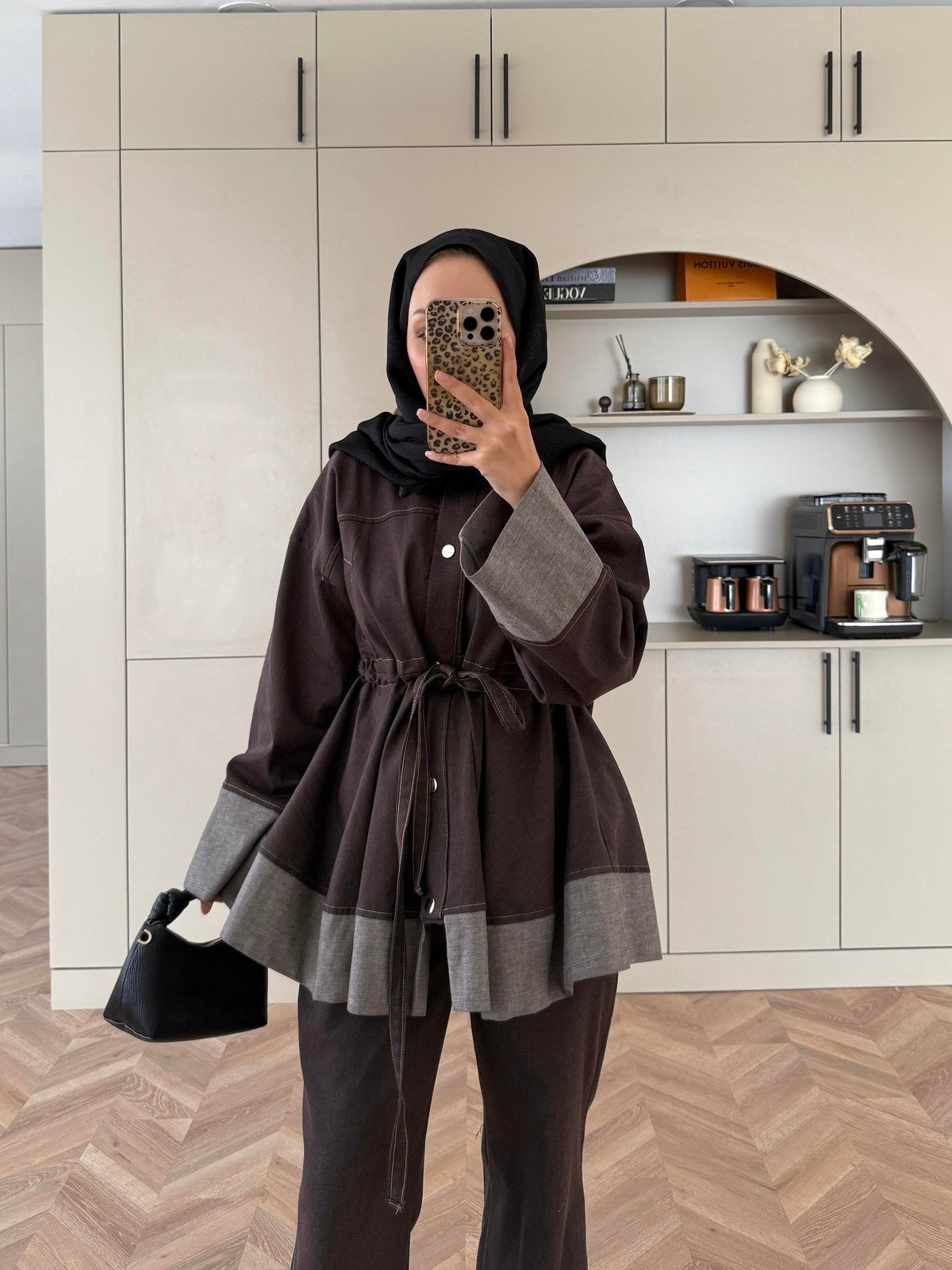 Beige Gisa Two-Piece Set