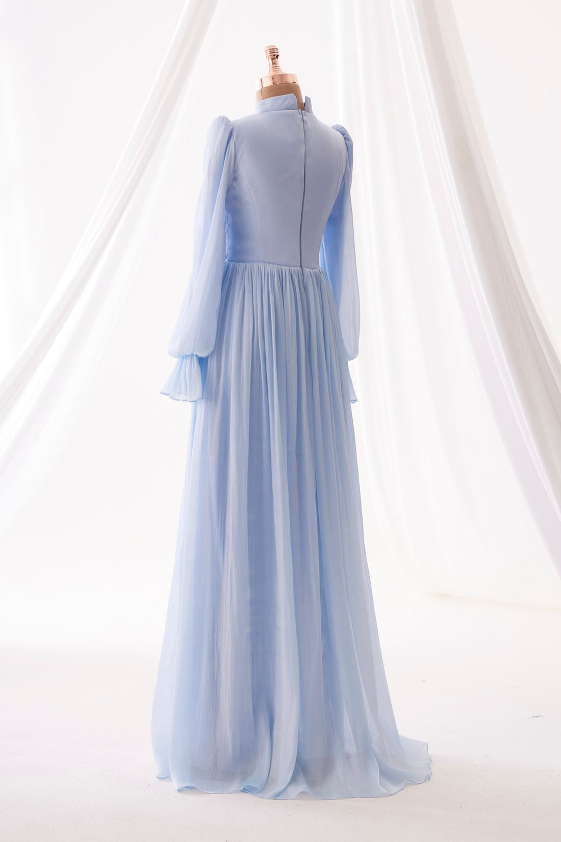 Isilay Evening Gown - Baby Blue - view 5