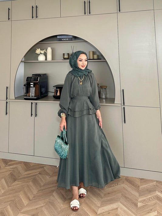 Lola Tencel Dress Khaki