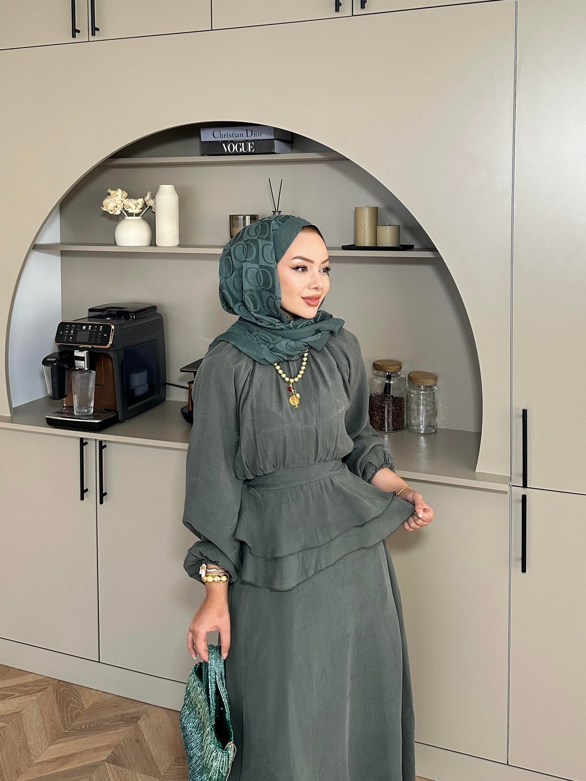 Lola Tencel Dress Khaki