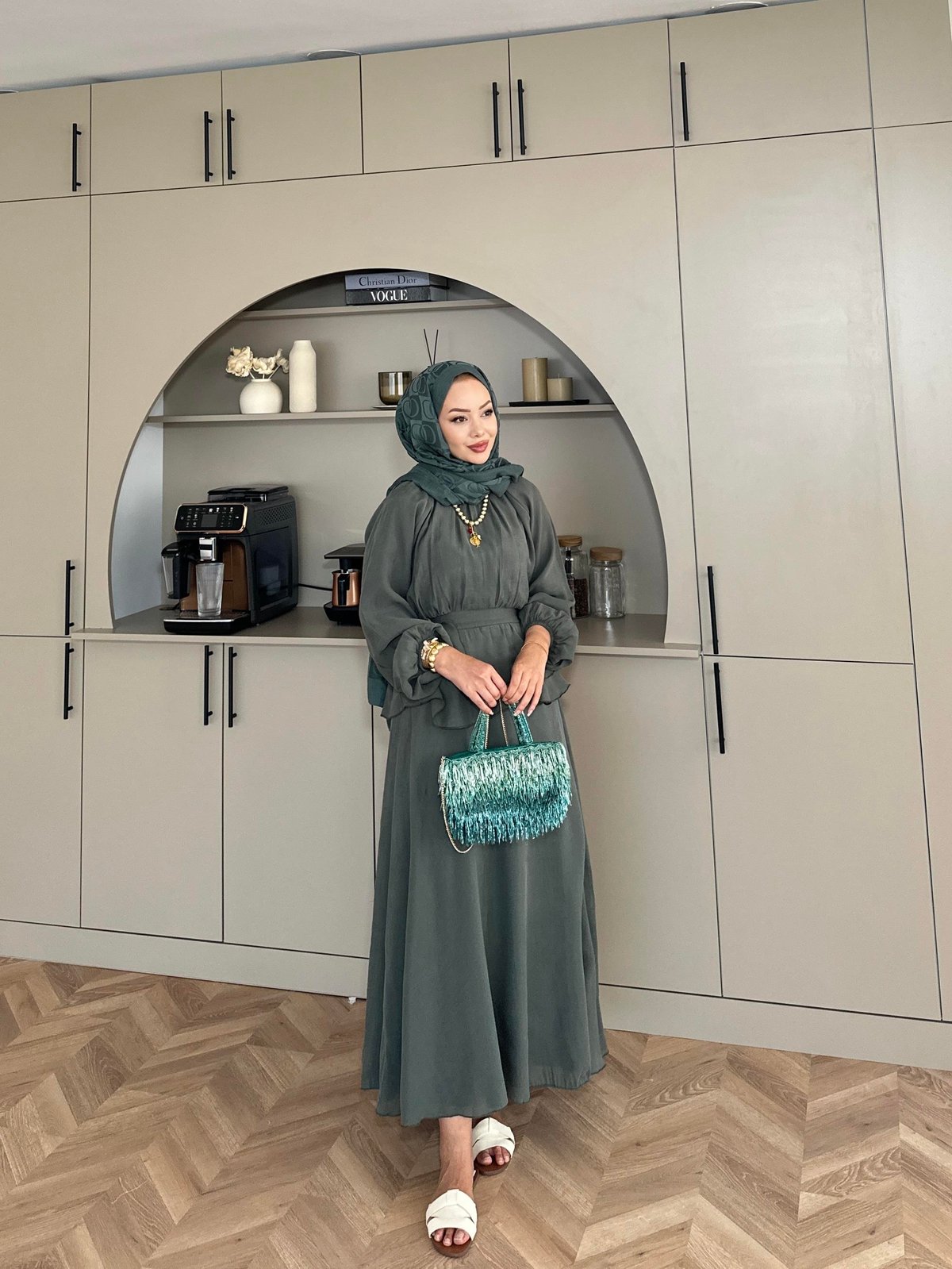 Lola Tencel Dress Khaki