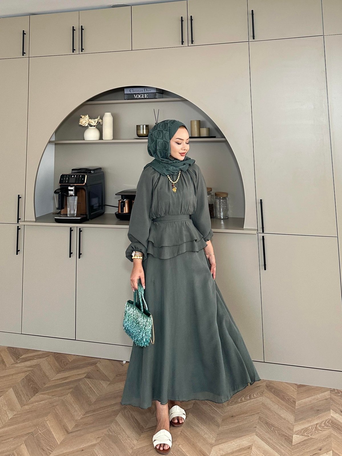Lola Tencel Dress Khaki