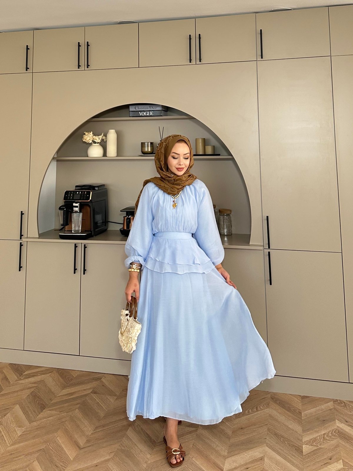Lola Tencel Dress Blue