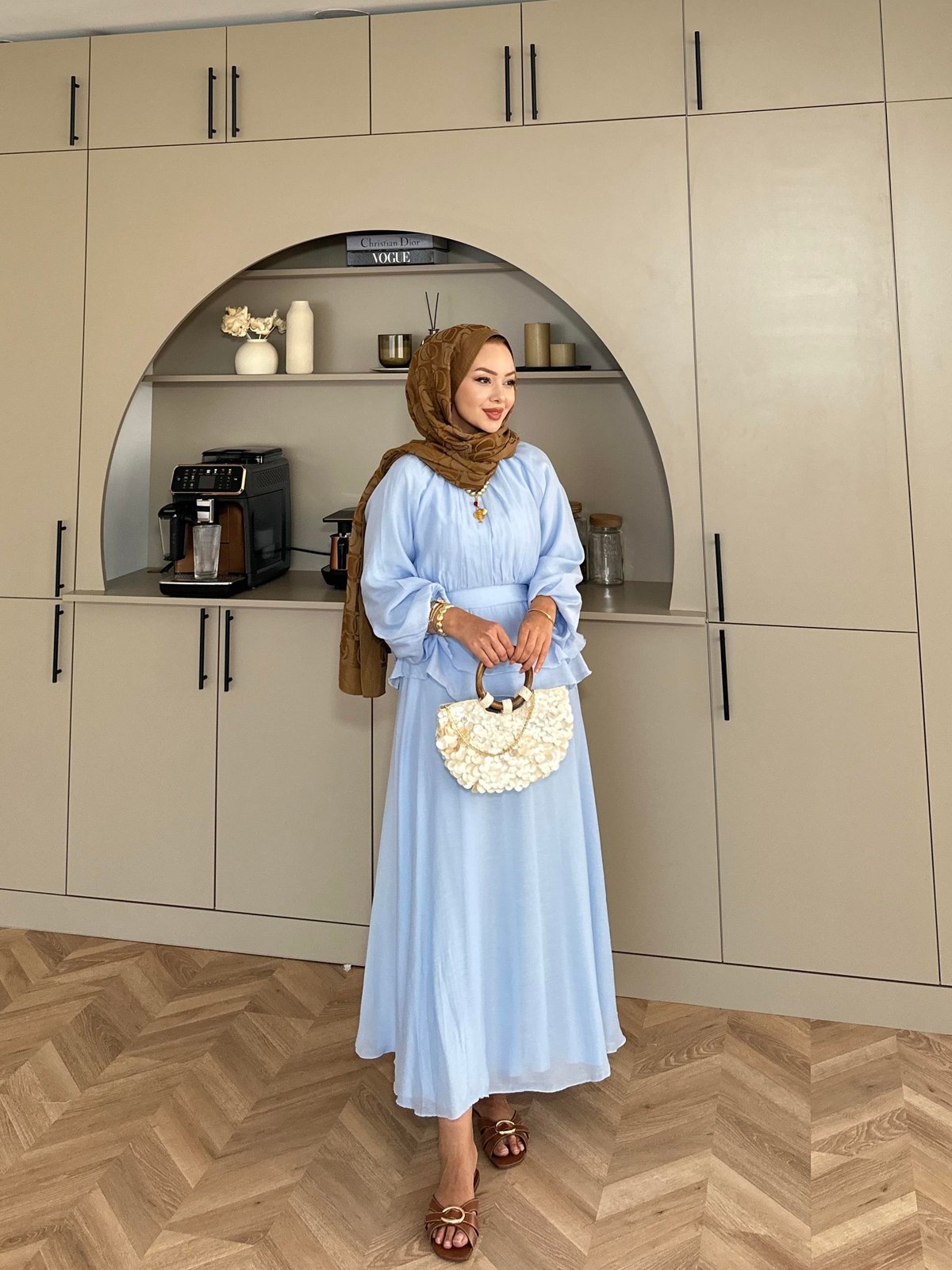 Lola Tencel Dress Blue