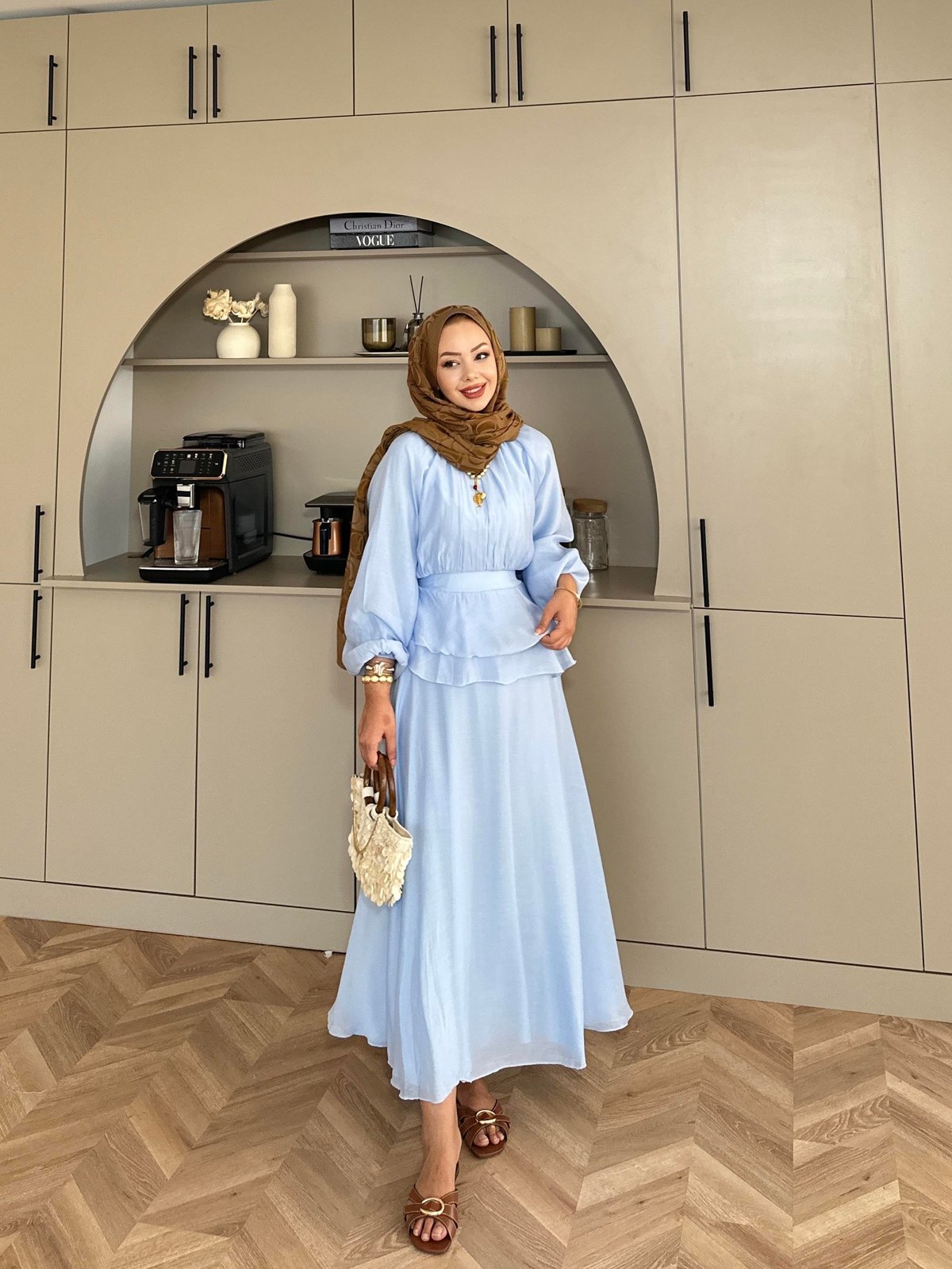 Lola Tencel Dress Blue