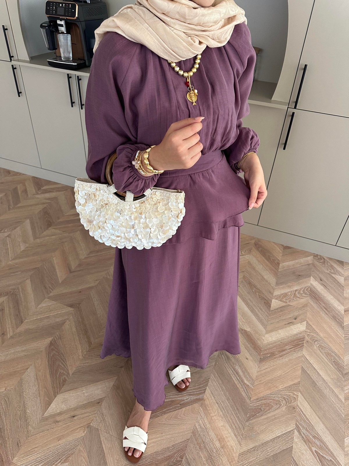 Lola Tencel Dress Maroon
