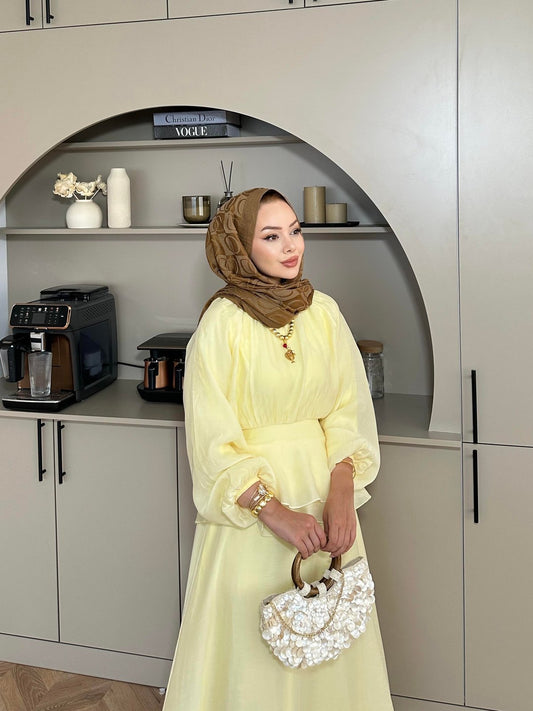 Lola Tencel Dress Yellow