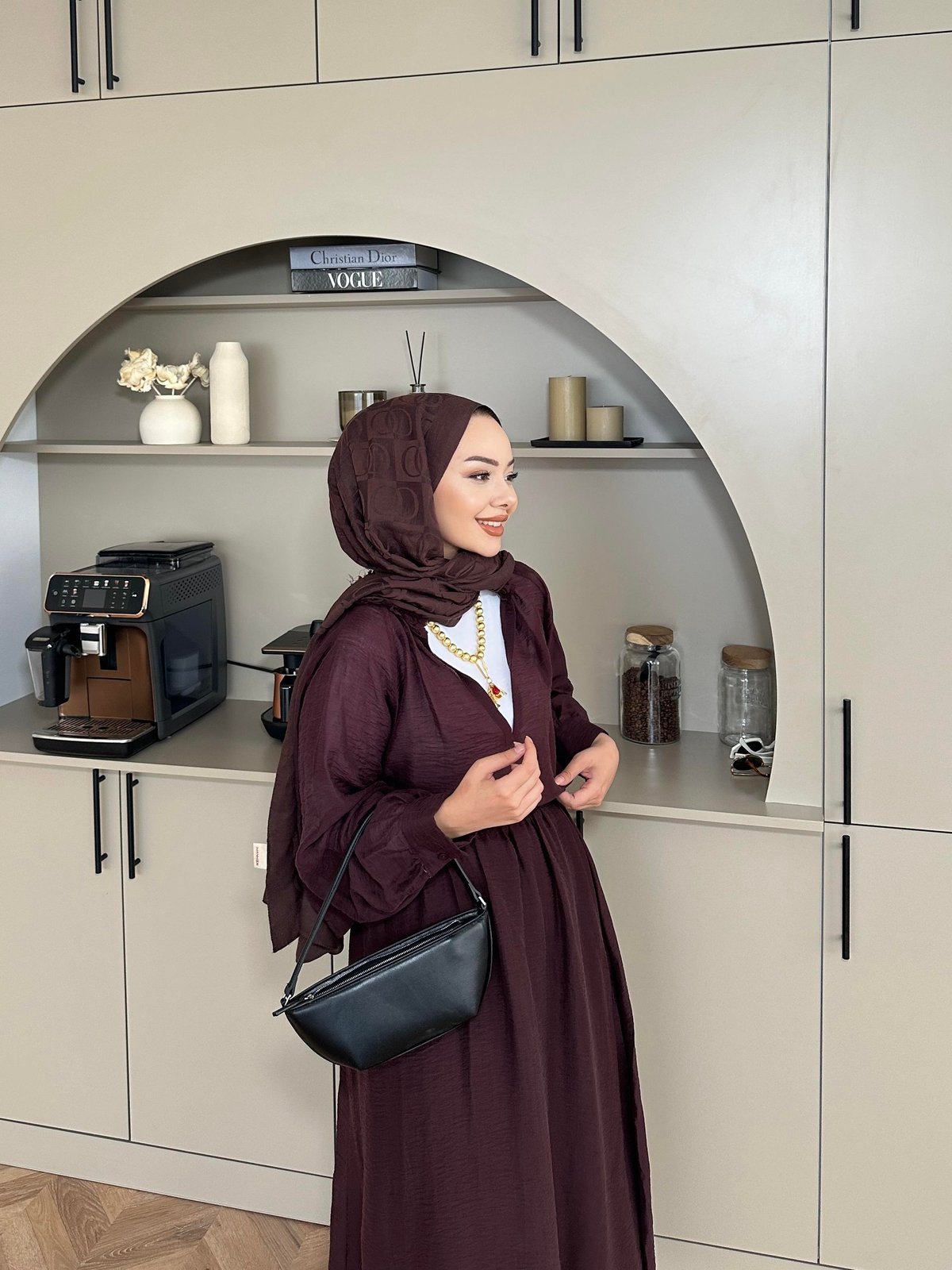 Bitter Coffee Skirt Set