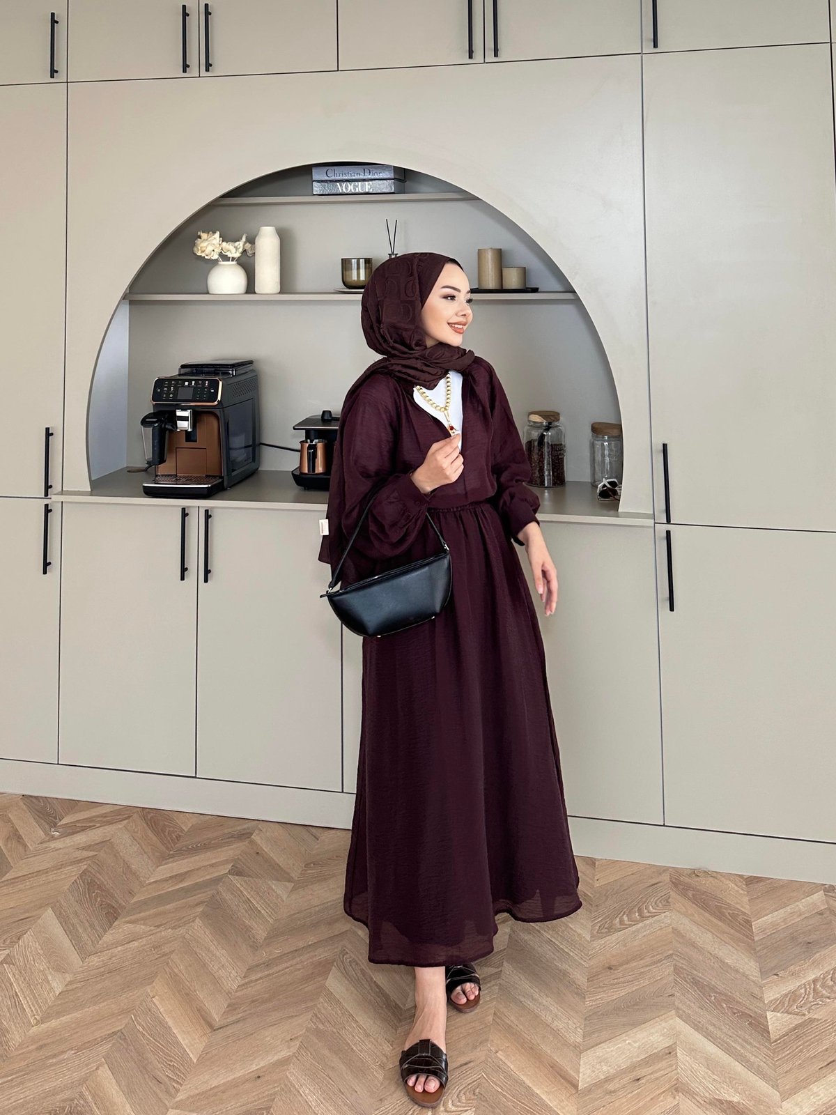 Bitter Coffee Skirt Set
