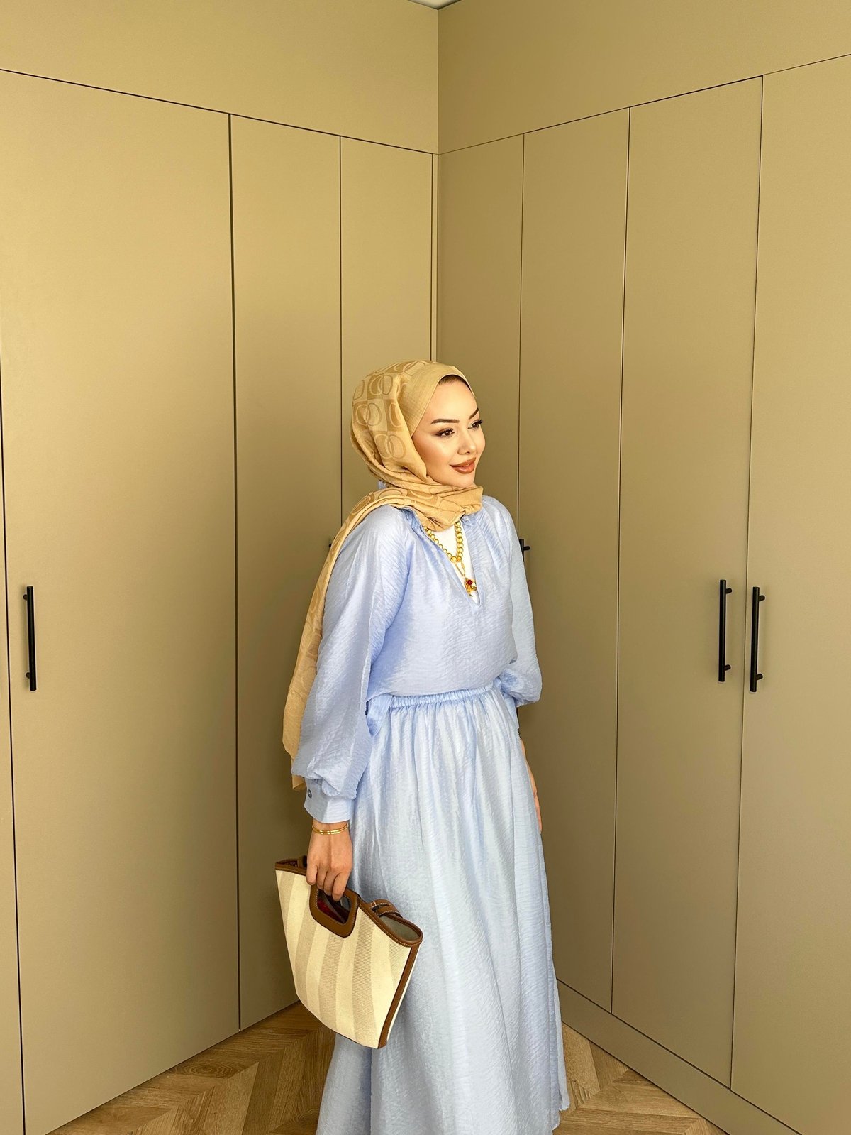 Tulle Blue Skirt Set
