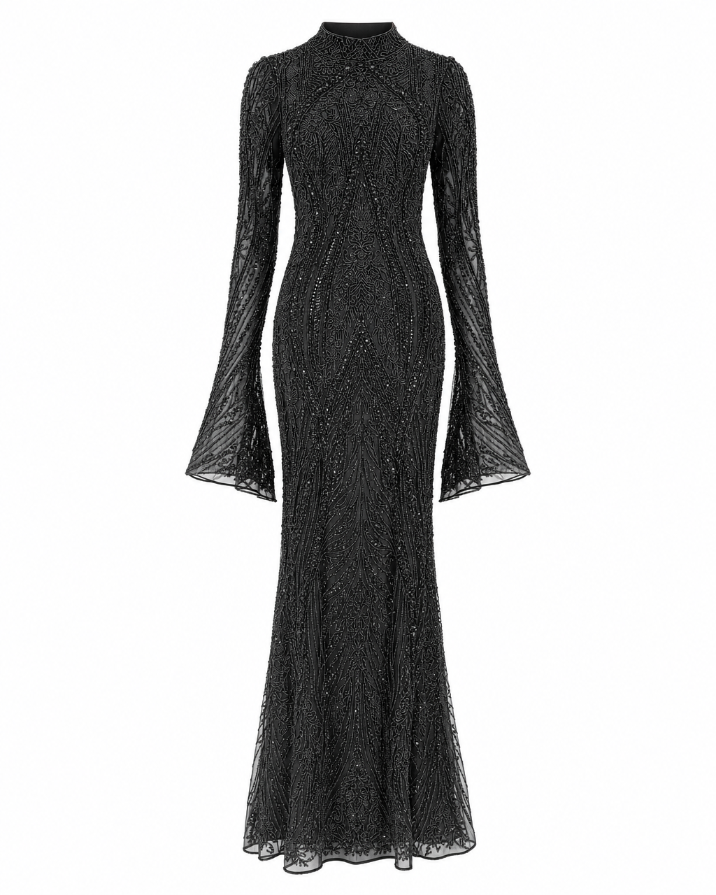 Calypso Couture Evening Dress - Black