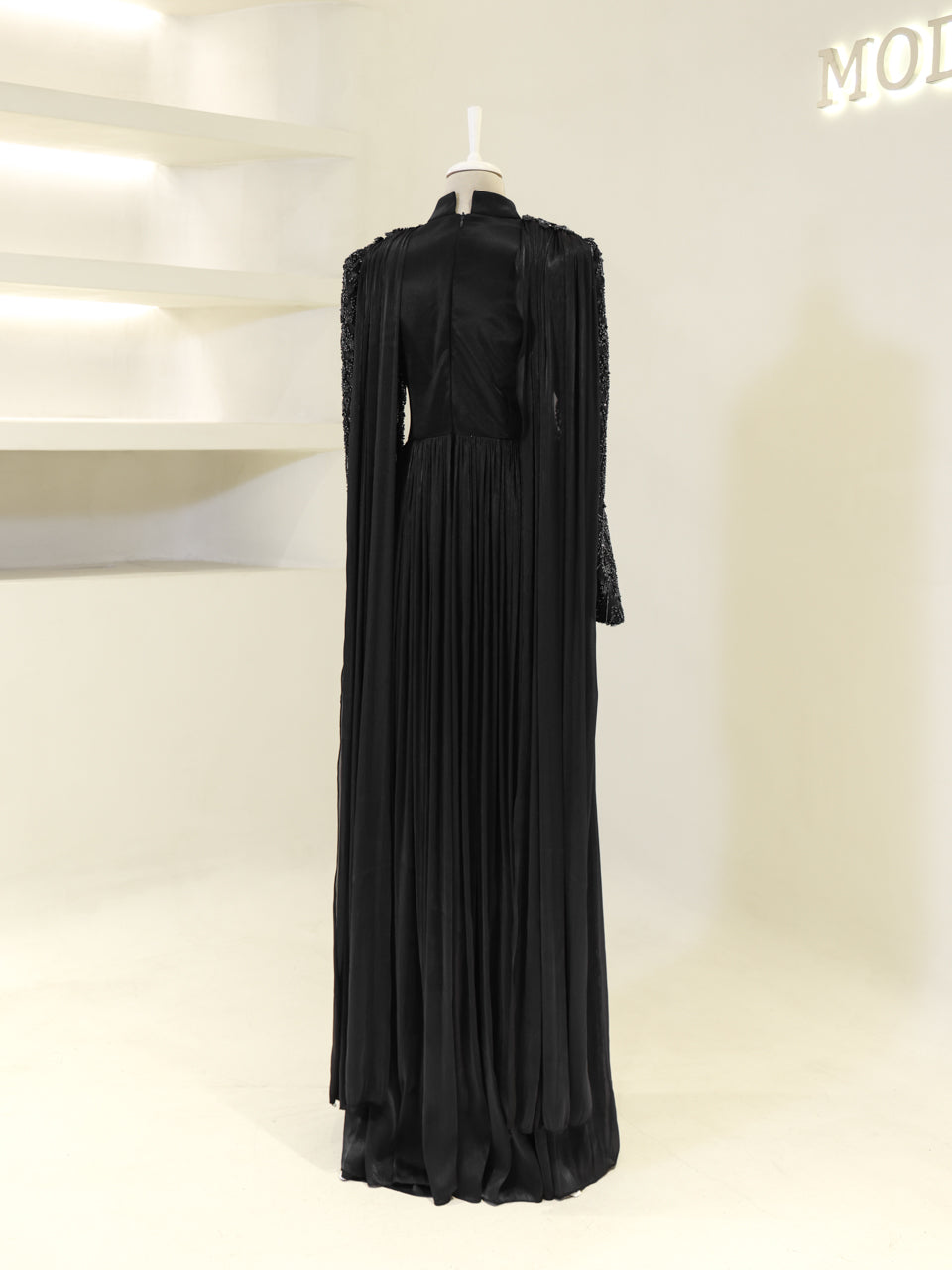 Shirine Evening Dress - Black - view 5