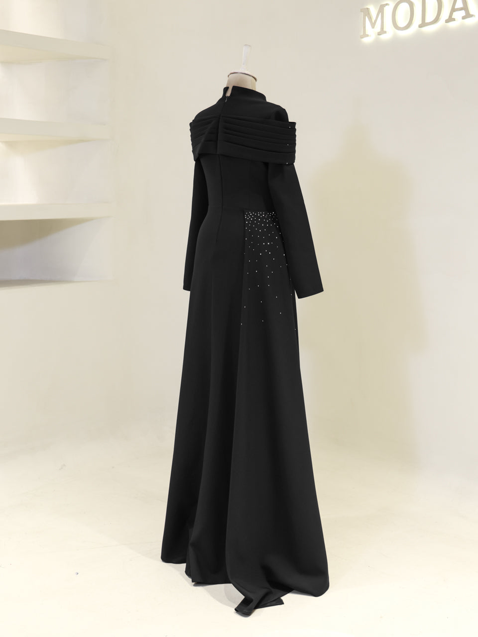 Carmielle Evening Dress - Black - view 5