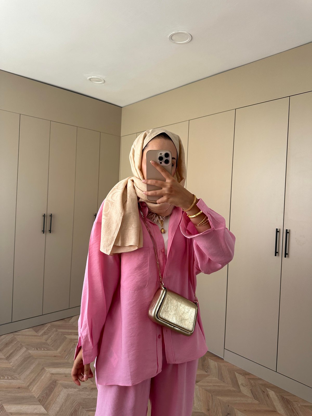 Soof Pink Buttoned Shirt