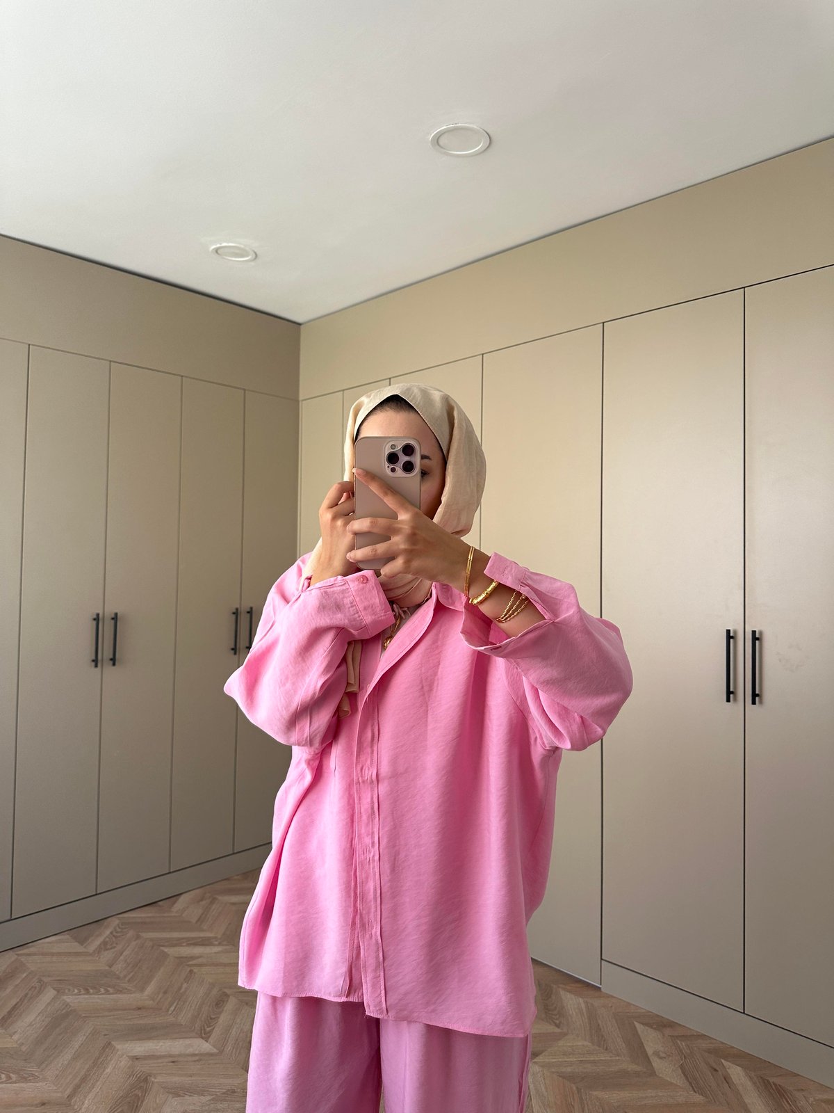 Soof Pink Buttoned Shirt