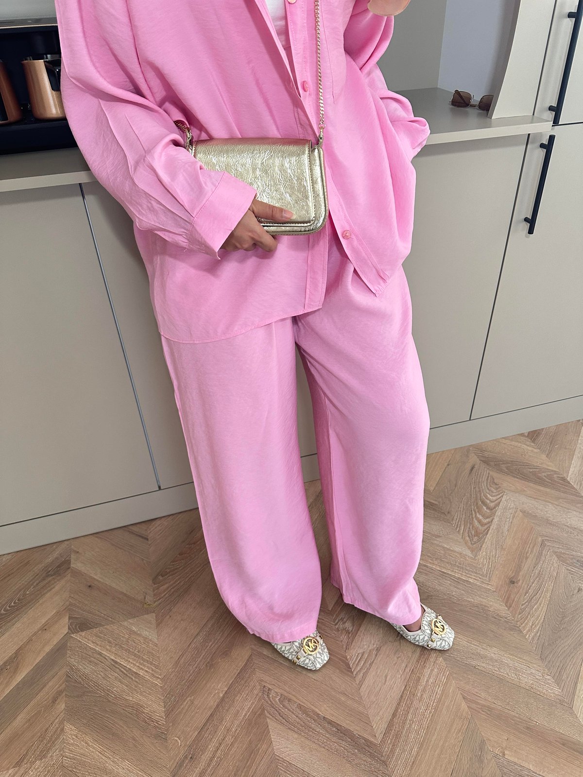 Soof Pink Buttoned Shirt