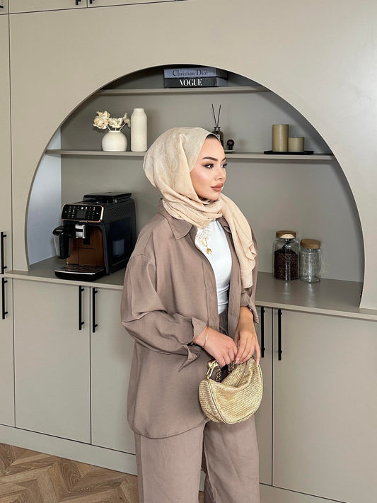 Soof Mink Buttoned Shirt