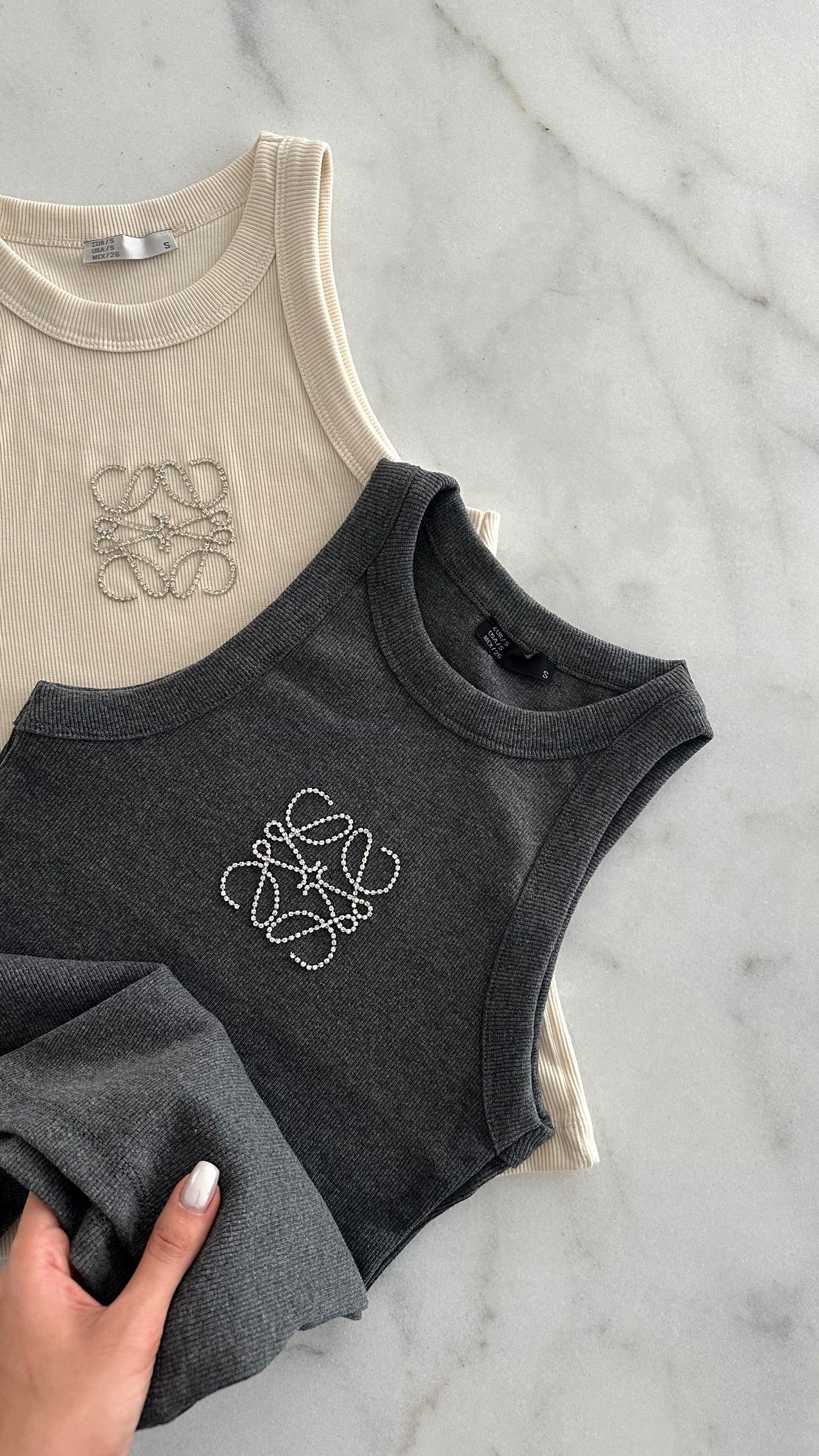 Loewe Anagram tank top in cotton