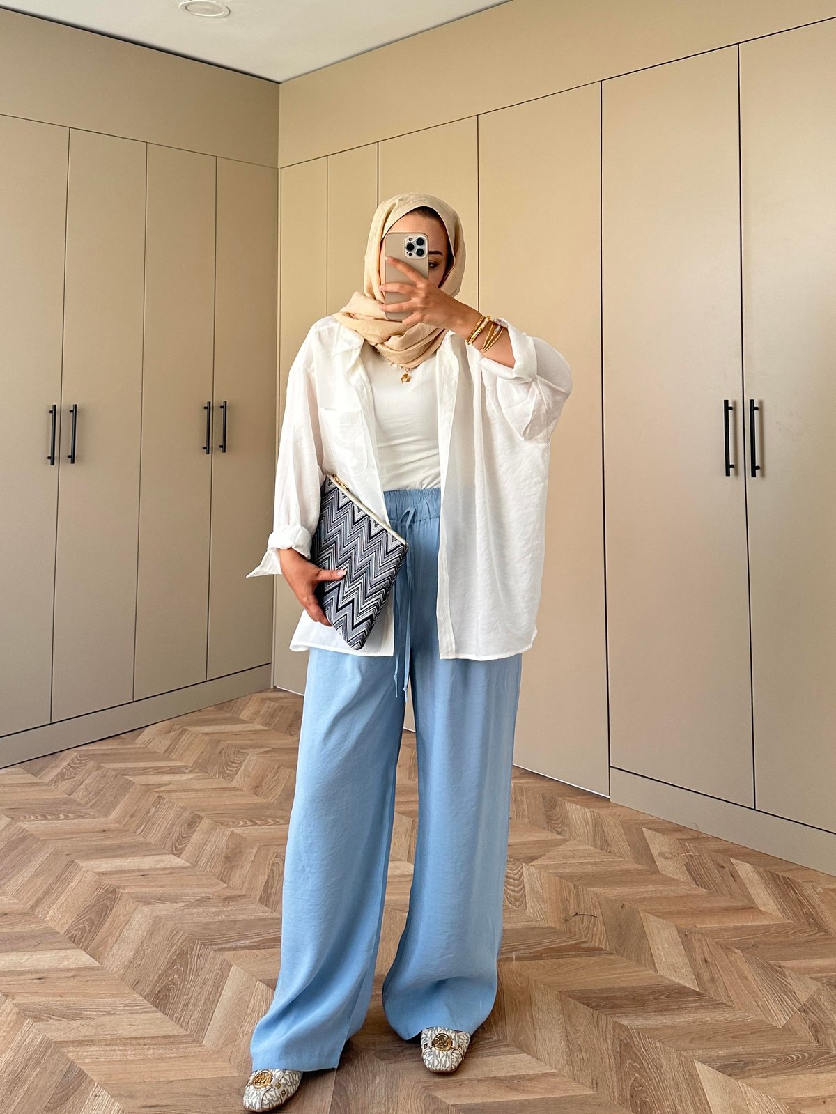 Tencel Pants Blue