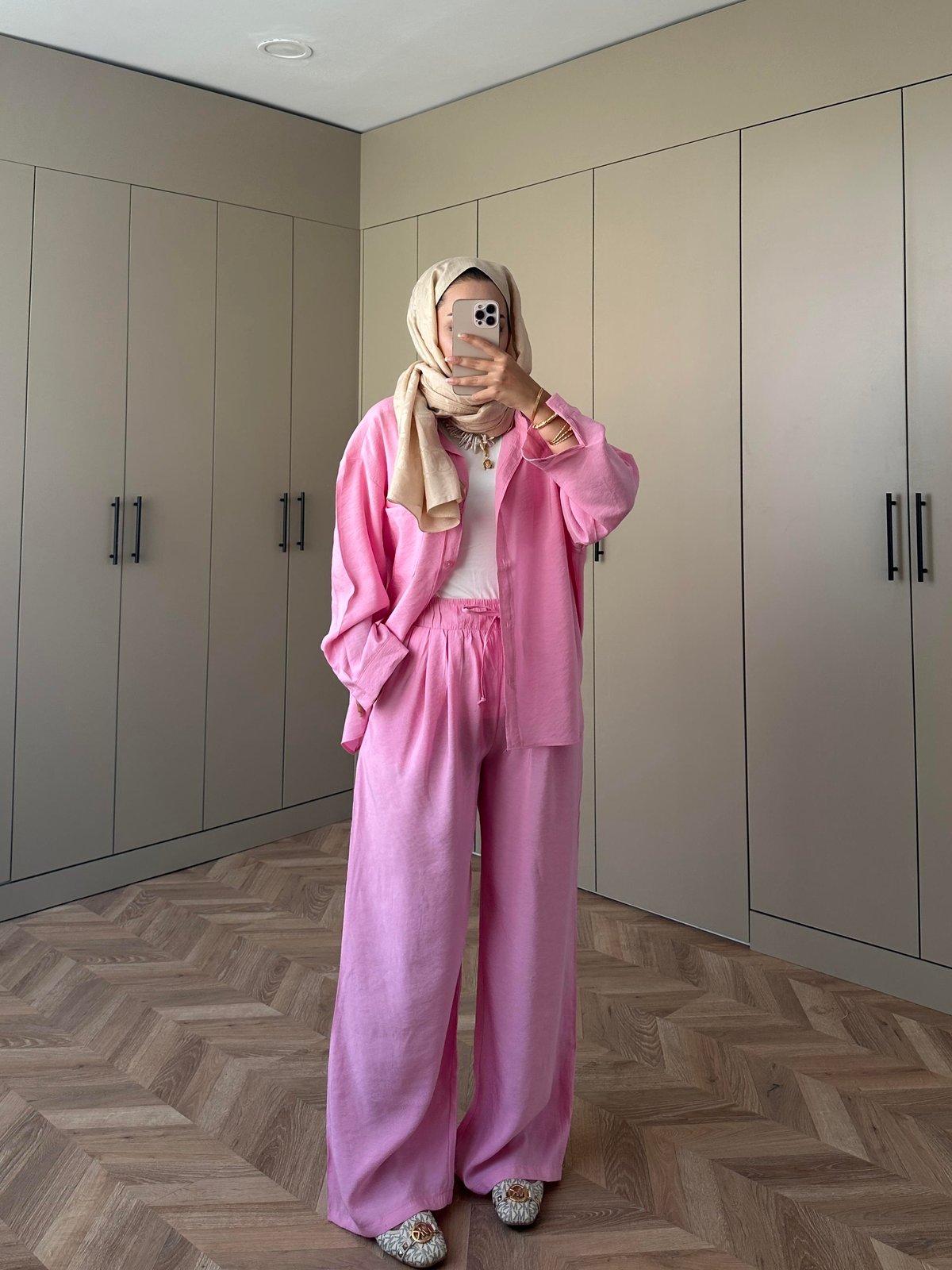 Tencel Pants Pink