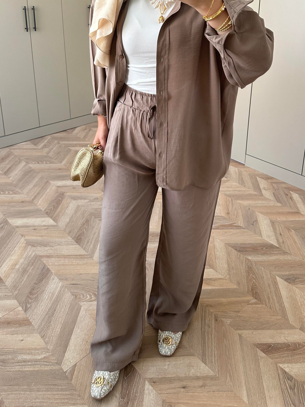 Tencel Pants Mink