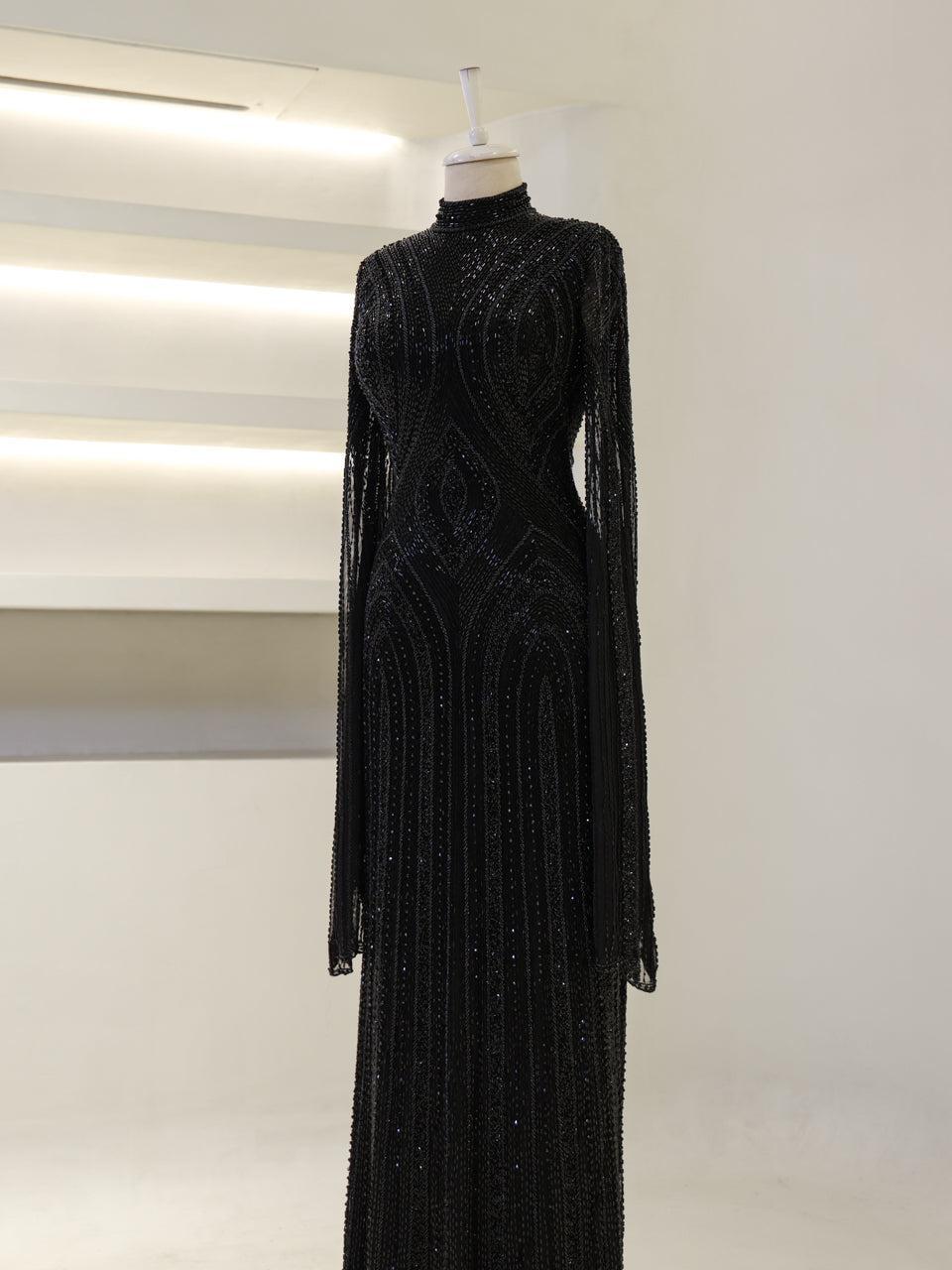Berru Couture Evening Dress - Black - view 3