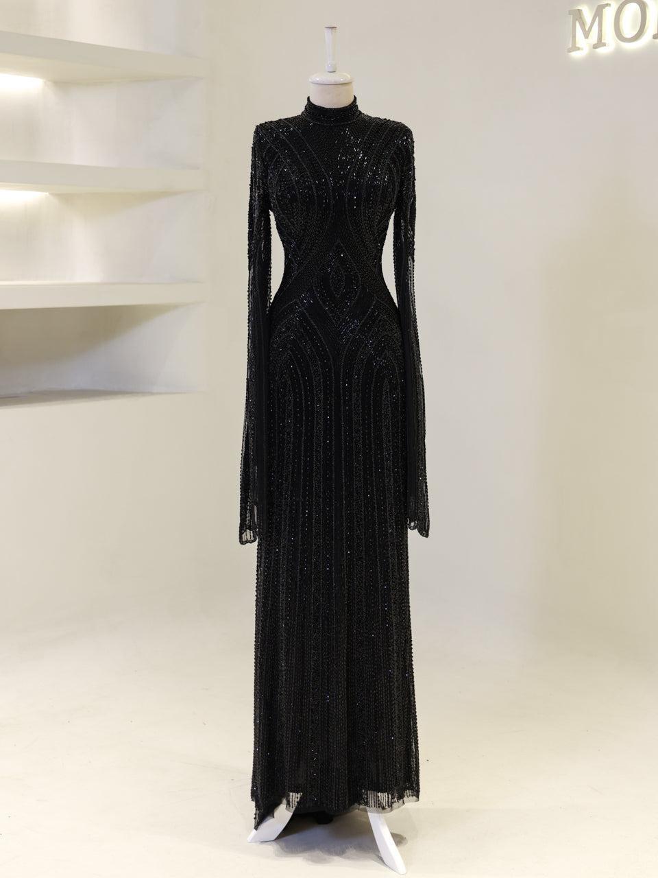 Berru Couture Evening Dress - Black - view 5