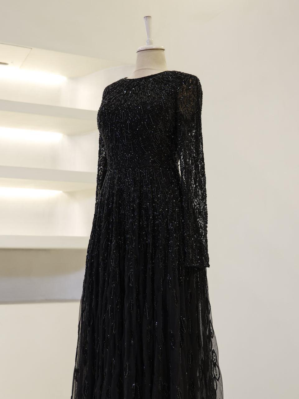 Couture Mariam Evening Dress - Black - view 3