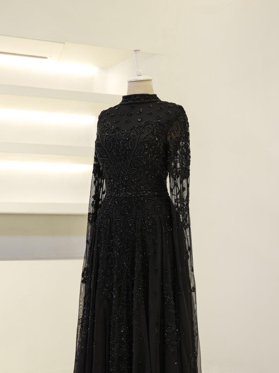 Lulua Couture Evening Dress - Black - view 3