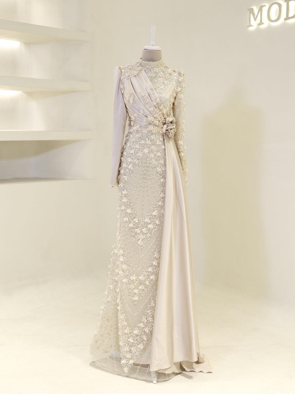 Darelia Evening Dress - Blue - view 3