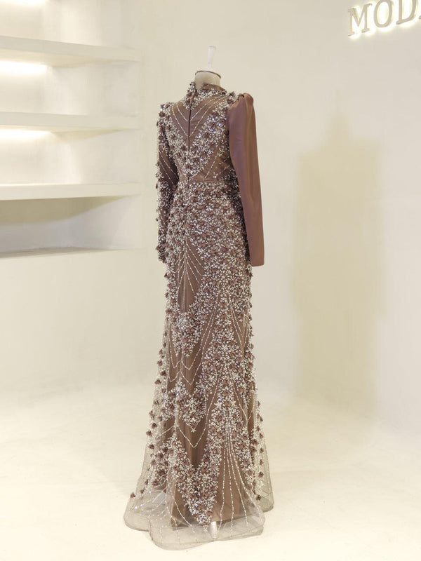 Darelia Evening Dress - Mint Green