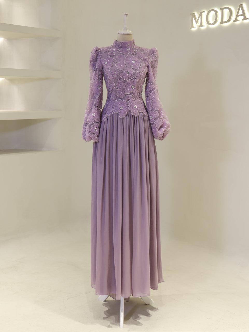 Arwen Evening Dress - Black - view 2