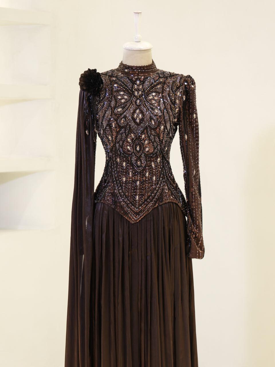 Naia Evening Dress - Black