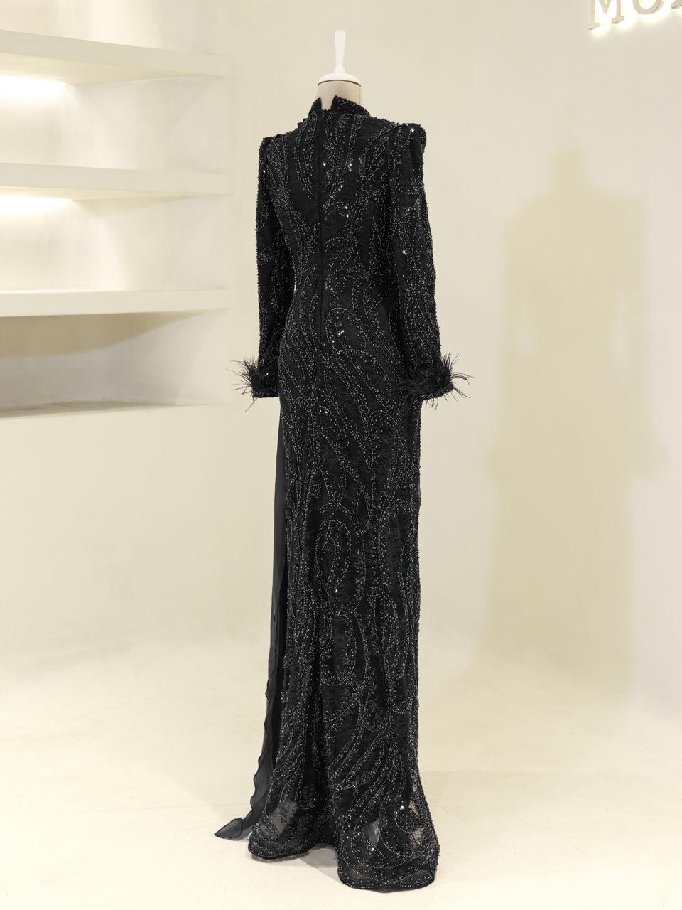 Lavessa Evening Dress - Black - view 5