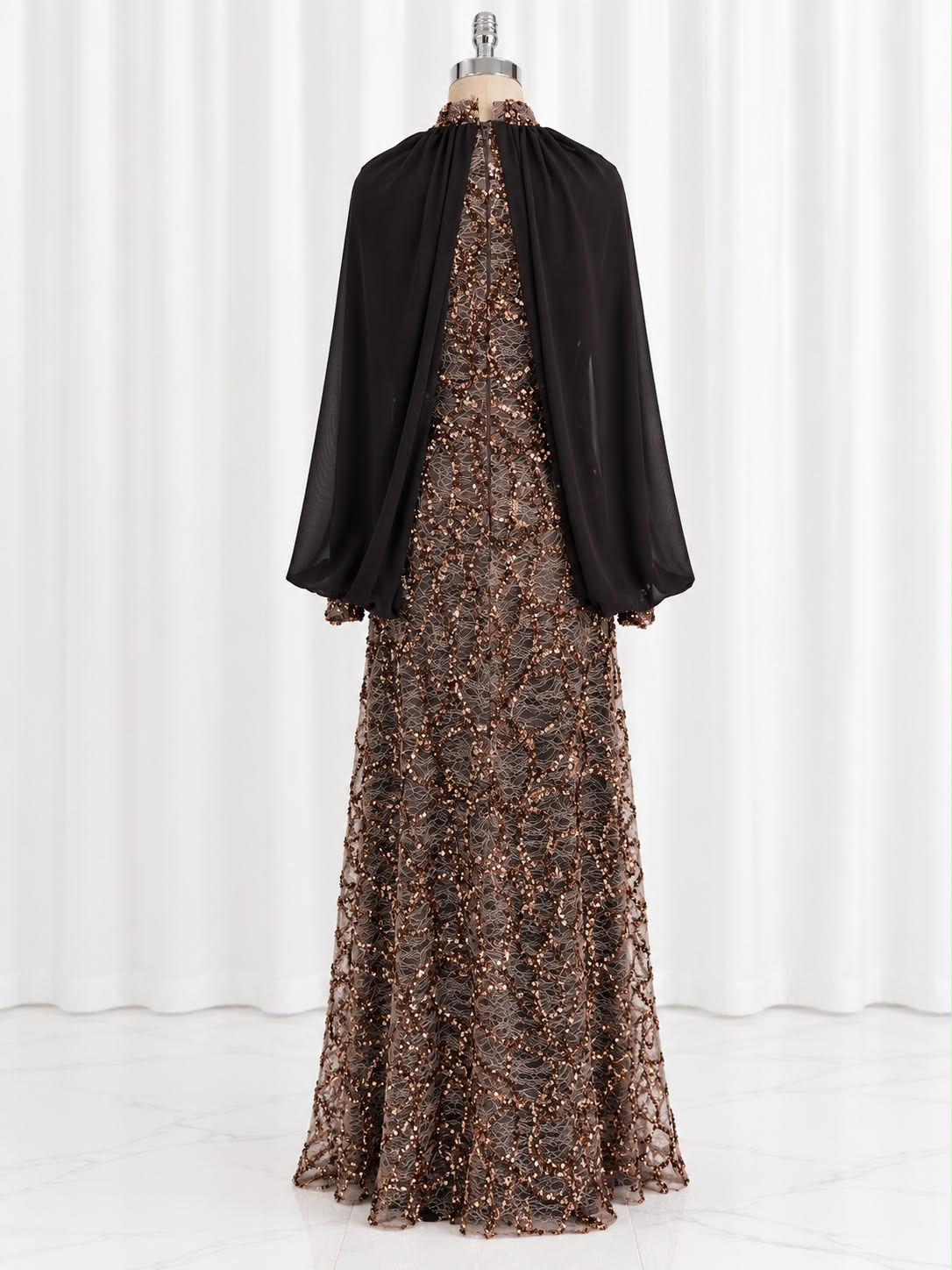 Tulipa Dress Brown – view 3