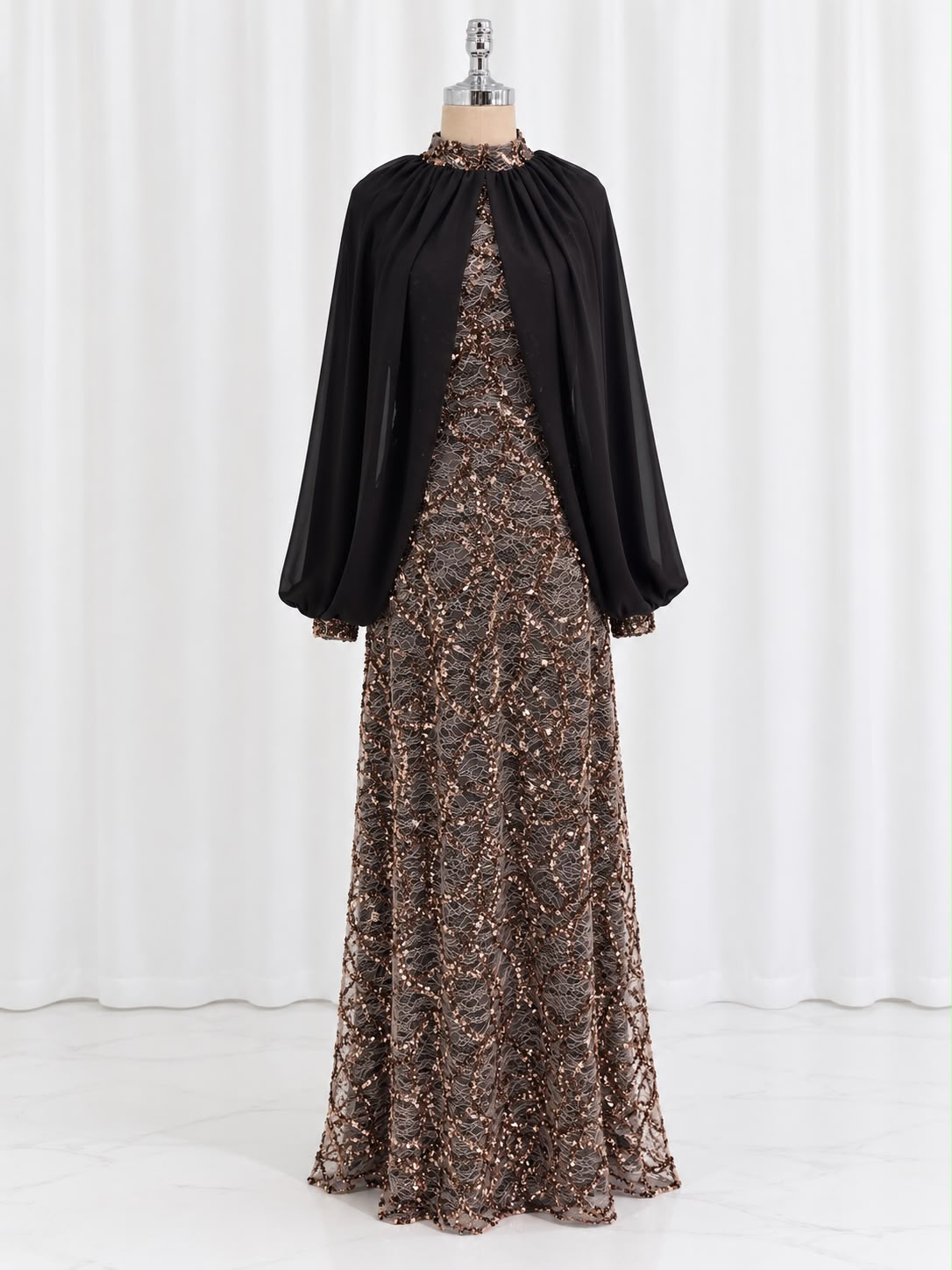 Tulipa Dress Brown – view 2